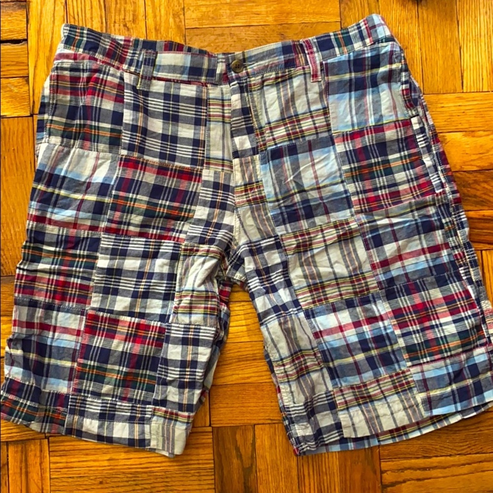 NWT Old navy plaid loose shorts size: 40